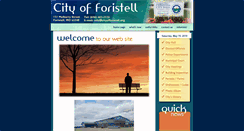 Desktop Screenshot of cityofforistell.org